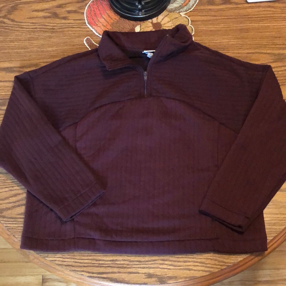 A new day quilted quarter zip